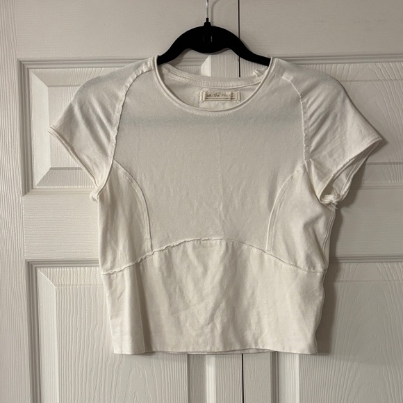 We The Free Tops - We The Free Cream Crop Top